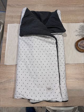 Saco capazo tipo arrullo entretiempo Reversible