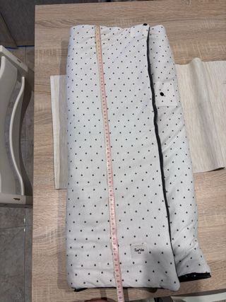 Saco capazo tipo arrullo entretiempo Reversible