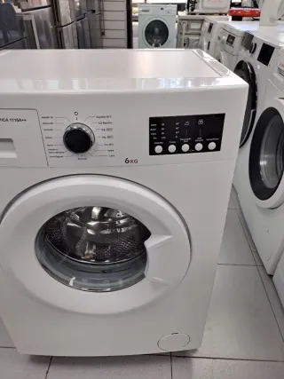 ☆Lavadora marca rommer a++ 6,kg r.p.m.1000☆