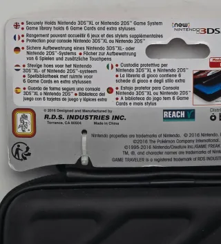Custodia Pokémon 2DS /NEW 3DS XL/3ds XL/ 3DS