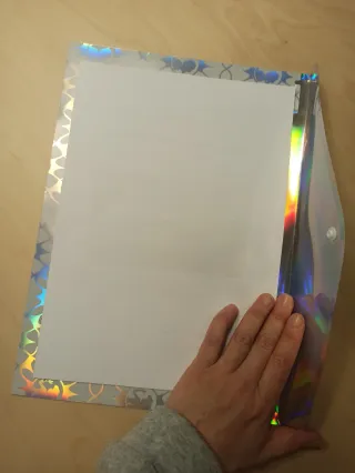 Carpeta Portafolios Holográfica
