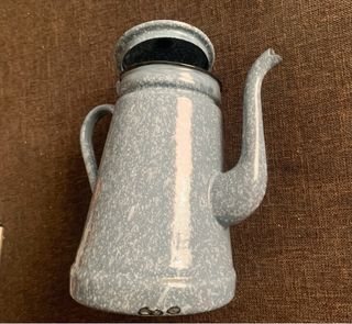 Teiera vintage smaltata anni '70