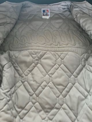 Cazadora Bomber MLB A's Verde y Blanca