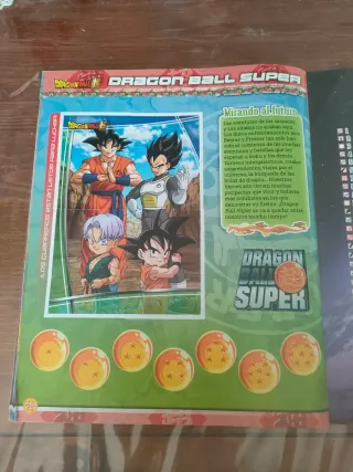 Álbum Dragon Ball Super Panini Completo