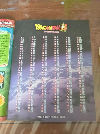 Álbum Dragon Ball Super Panini Completo