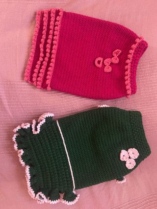 Vestidos tejidos a mano con mucho amor para Poppy