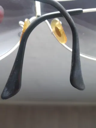 Gafas de sol Ray-Ban plateadas y grises