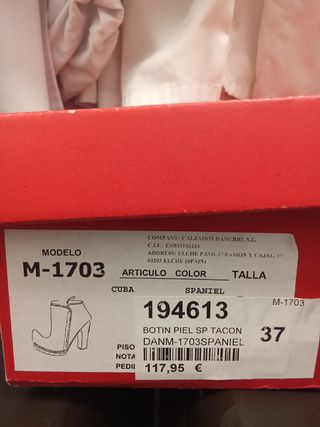 Botines de piel marrón tacón Wonders