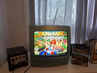 Oferta!Televisor Grundig Verde Vintage 14 Pulgadas