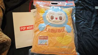 Almohada Cojín Labubu Pillow Chips Pop Mart