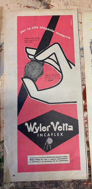 Pubblicità d'epoca: Dubonnet, Wyler Vetta, Carpené