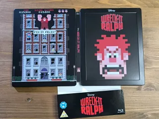 Wreck-it Ralph Bluray Steelbook Zavvi Exclusive #4