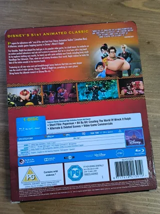 Wreck-it Ralph Bluray Steelbook Zavvi Exclusive #4