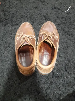 Zapatos de vestir café