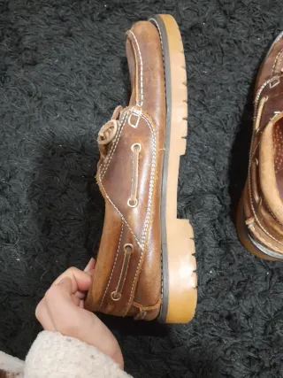 Zapatos de vestir café