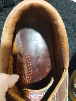 Zapatos de vestir café