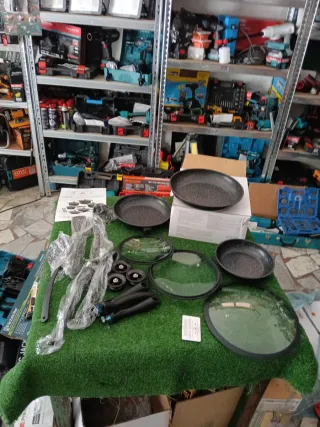 Set 3 pentole induzione + 5 mestoli