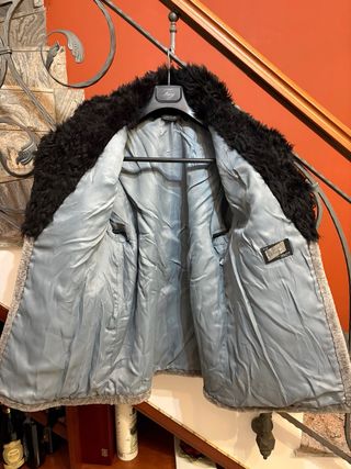 Cappotto donna lana d'agnello vintage retro’