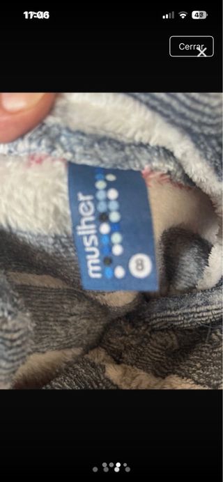 Pijama infantil azul