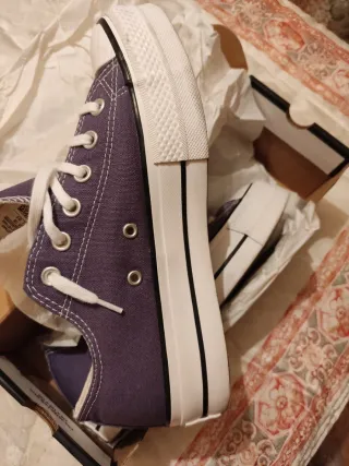 Converse azules Talla X