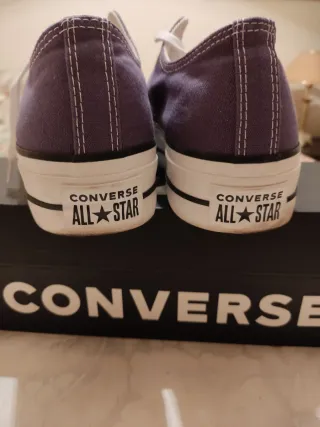 Converse azules Talla X