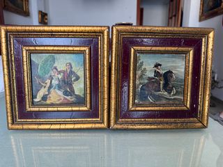 Lote de Cuadros Antiguos