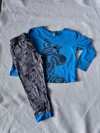 Pigiama Scooby Doo bambino 4/5 anni cotone