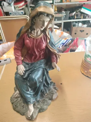 Virgen grande de pasta