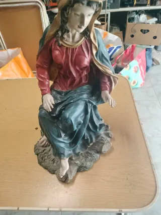 Virgen grande de pasta