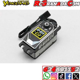 SERVO YOKOMO SP-03D V2 LOW PROFILE DRIFT BLACK