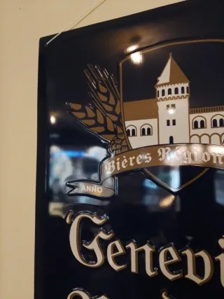 Targa pubblicitaria Brabant Geneviève