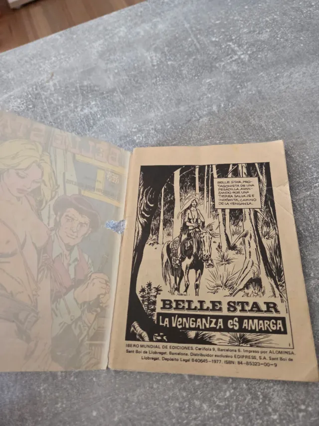 Coleccion Comic Belle Star 1977 Numero 2