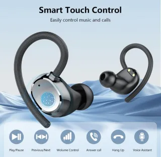 Auriculares Deportivos para gimnasio y power bank