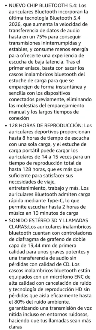 Auriculares Deportivos para gimnasio y power bank