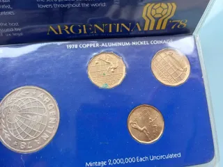 Porta Monete Mondiali Argentina 1978 Argento
