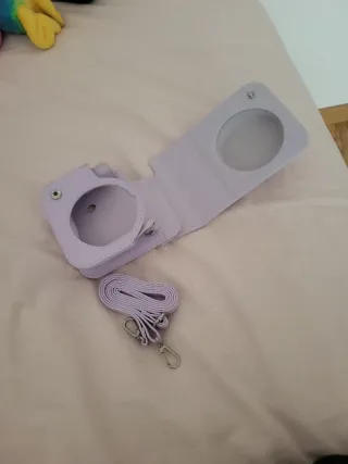 Custodia Polaroid Lavanda con Tracolla