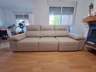 Sofá Cama Extraíble 285cm Gris