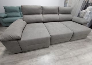 Sofá Cama Extraíble 285cm Gris