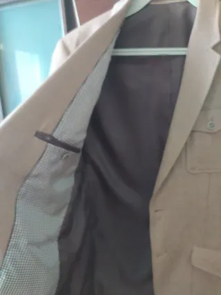 Chaqueta americana marrón informal