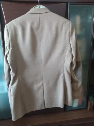 Chaqueta americana marrón informal