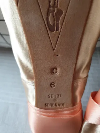 Puntas Ballet J. Bloch Rosa Talla 36+ 1 par regalo