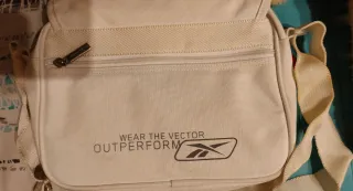 Bolso bandolera deportivo Reebok blanco