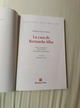 La Casa De Bernarda Alba (Clasicos Hispanicos /...