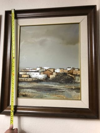 Cuadro al óleo firmado por Alonso