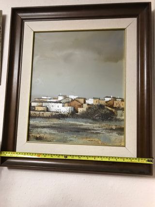 Cuadro al óleo firmado por Alonso