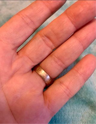 Anillo Plata Diseño Bolitas