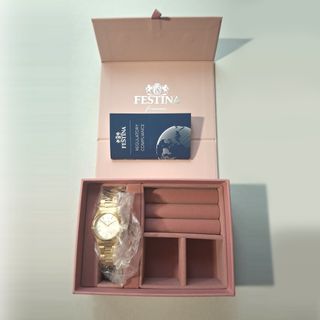 Reloj Festina Classics Mujer Dorado Nuevo