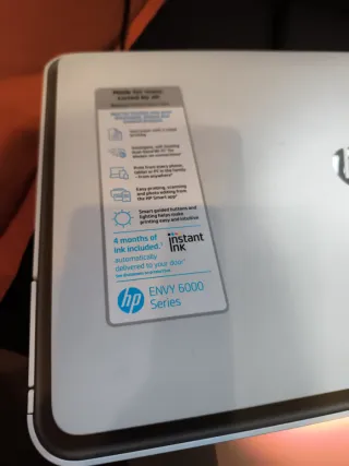 Impresora HP Envy 6030 Plata/Blanca