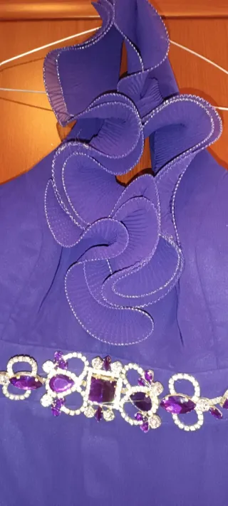 Abito da cerimonia viola