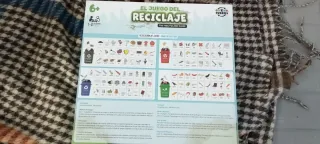 El Juego del Reciclaje +6 años Cómo nuevo perfecto